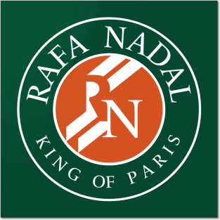 Rafa Nadal - King Of Paris Posters and Art